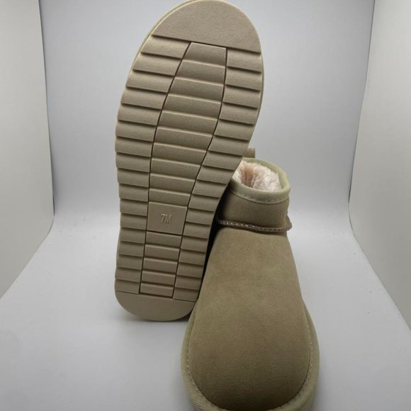 CUSHIONAIRE Women's Cozy pull on boot GREEN 7 - Picture 5 of 6